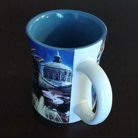 APS Set of 2 Atlanta and Georgia Collector Souvenir Ceramic Mugs - Picture 13 of 16